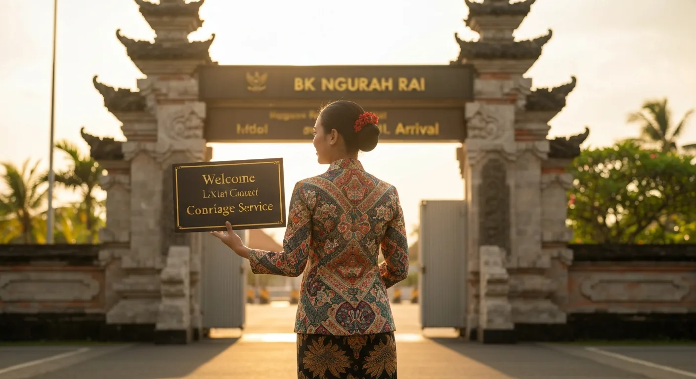 峇里島機場迎賓接機